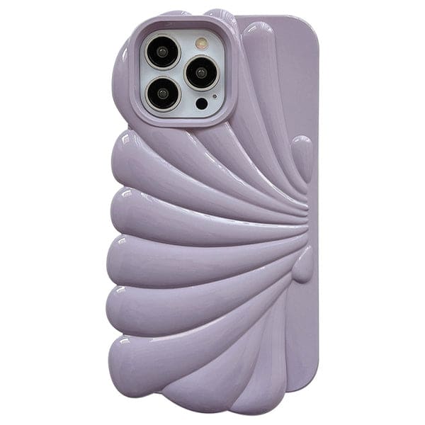 Elegant Seashell iPhone Case - iPhone 11 / Purple - IPhone