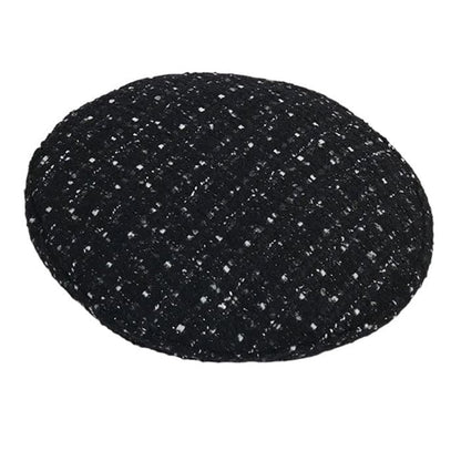 Elegant Tweed Beret - Hats