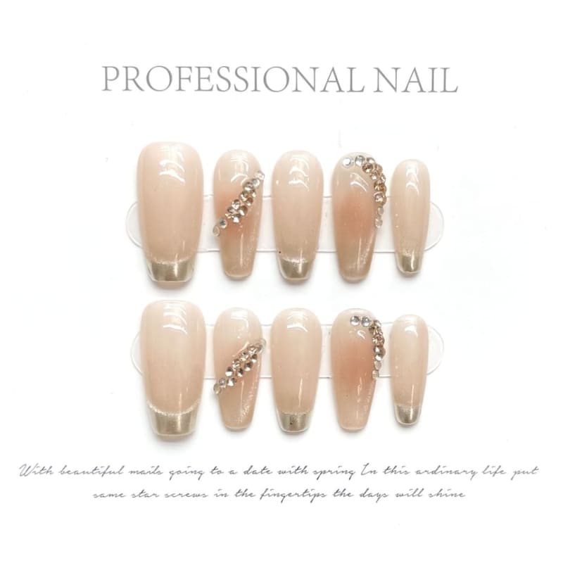 Embellished Press On Nail