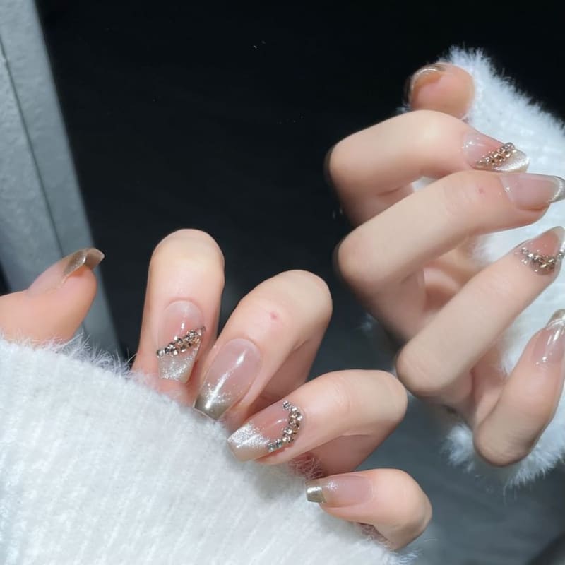 Embellished Press On Nail