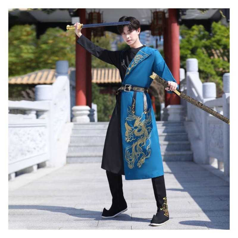 Embroidered Hanfu Costume / Belt / Set