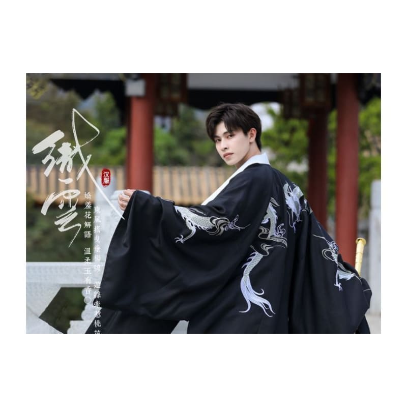 Embroidered Hanfu Costume / Robe / Set