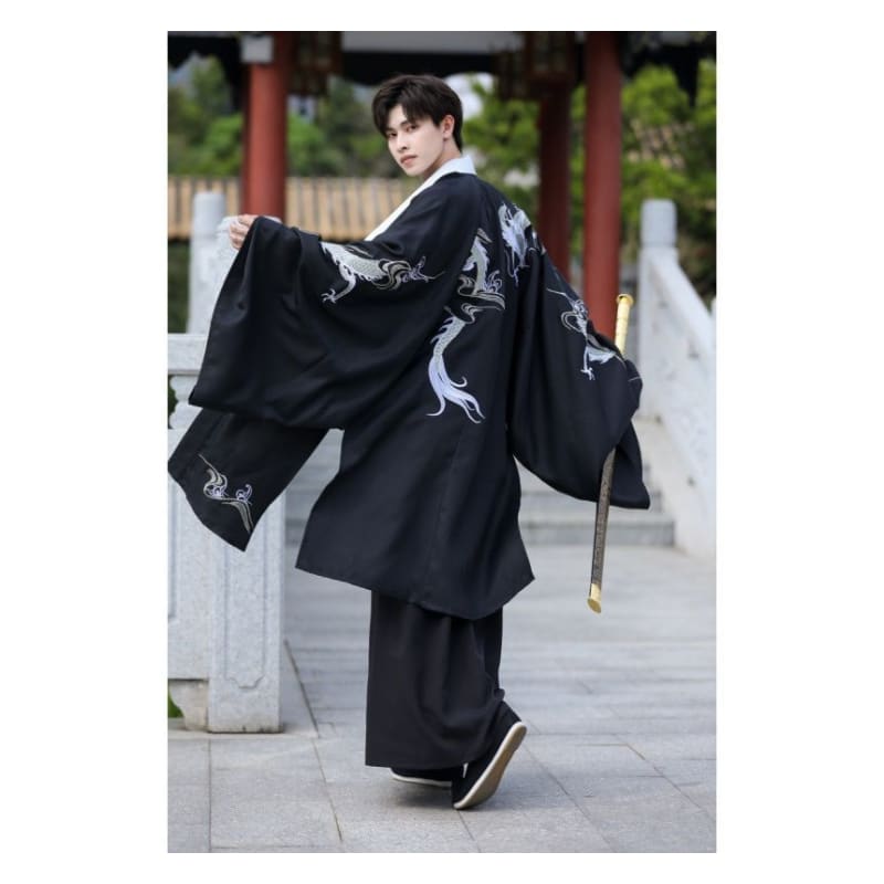 Embroidered Hanfu Costume / Robe / Set