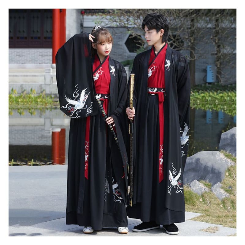 Embroidered Hanfu Jacket / Long