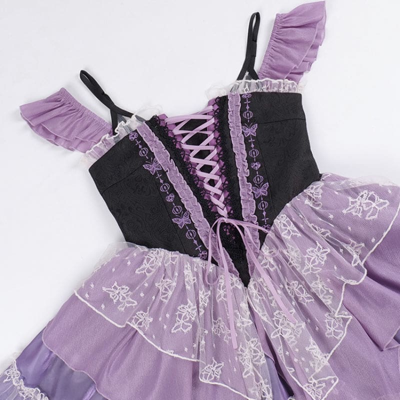 Emma Witchy Black and Purple Perfect Cute ON808