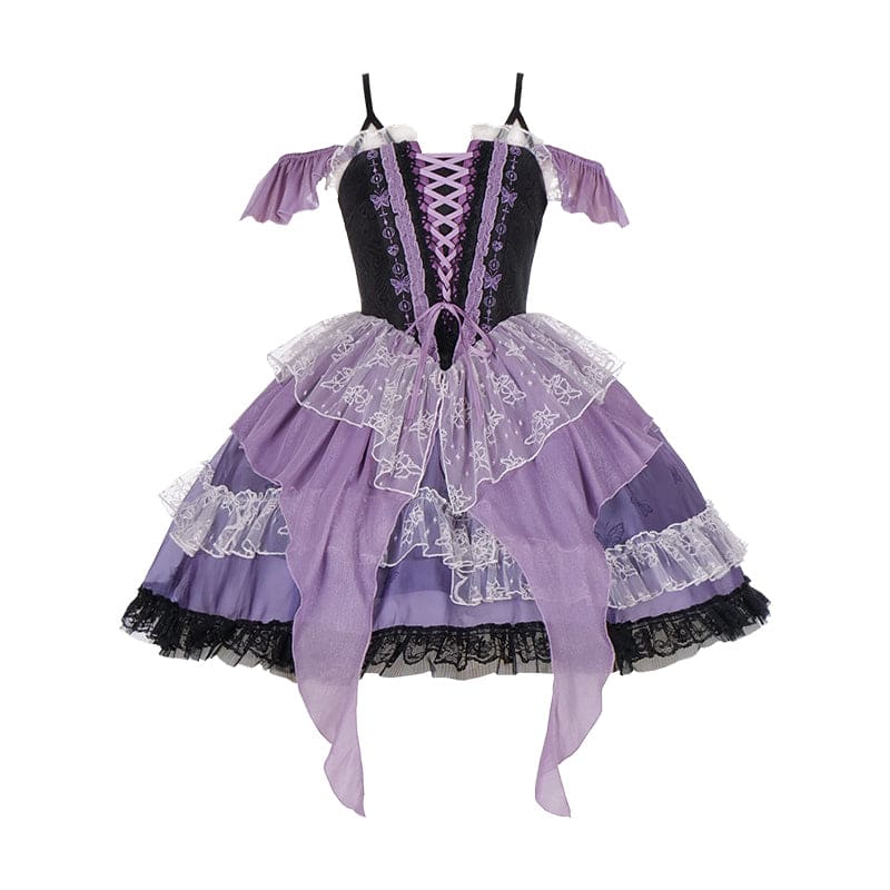 Emma Witchy Black and Purple Perfect Cute ON808 - S