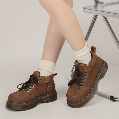 English Autumn Platform Boots - Boots