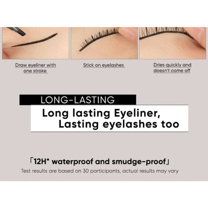 Eyelashes & Adhesive Eyeliner Kit