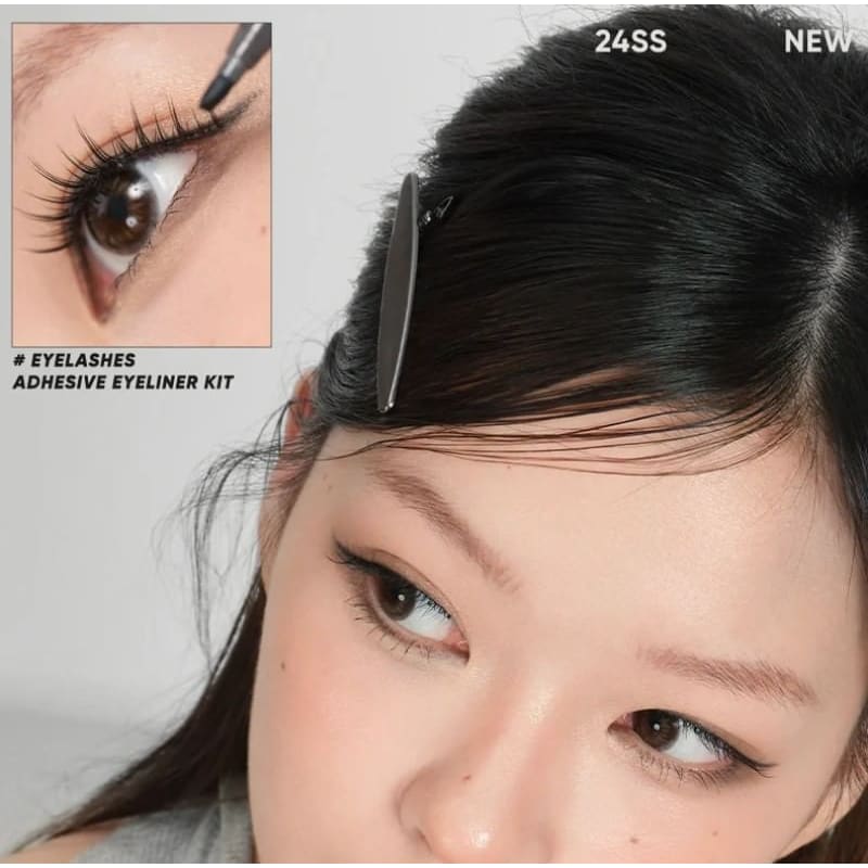 Eyelashes & Adhesive Eyeliner Kit