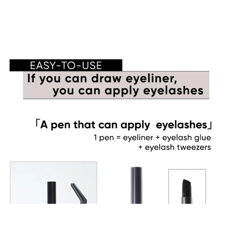 Eyelashes & Adhesive Eyeliner Kit