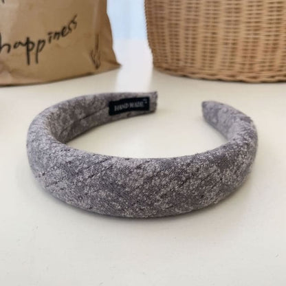 Fabric Headband - Gray / One Size