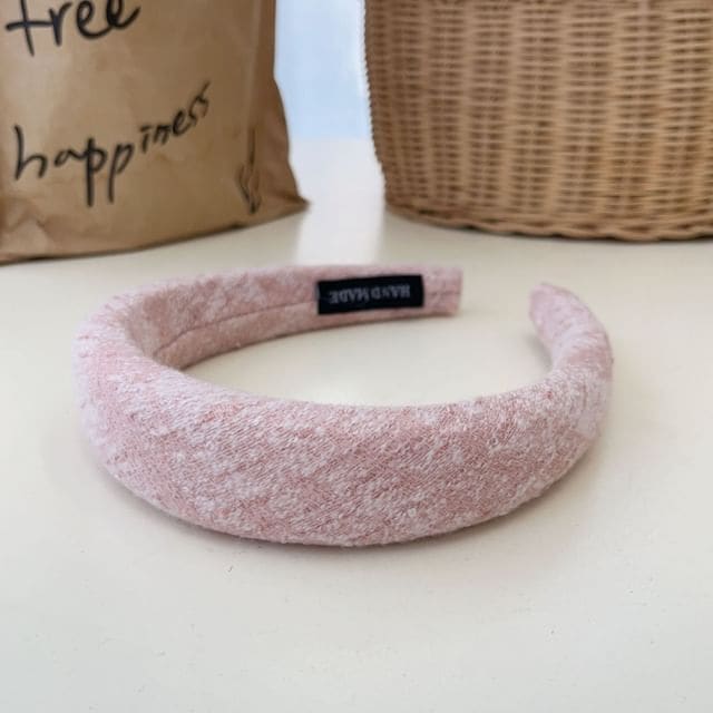 Fabric Headband - Pink / One Size