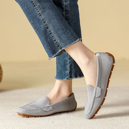 Fabric Slip Ons - Gray / 34