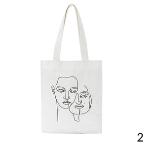 Face Outline Shoulder Bag - Handbags