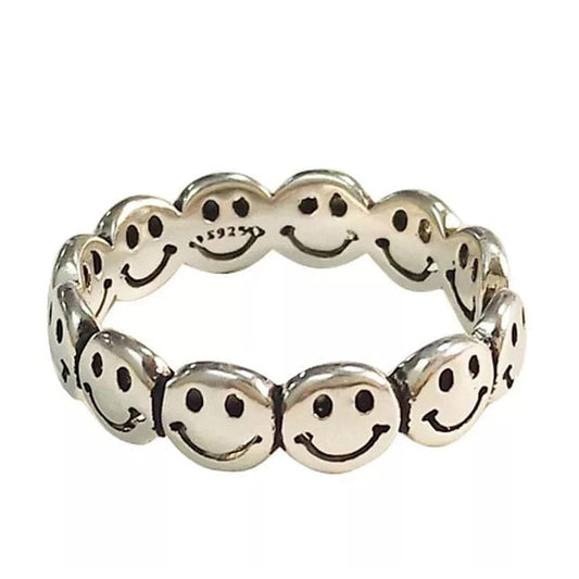 Fake Smile Ring - Standart / Silver - ring