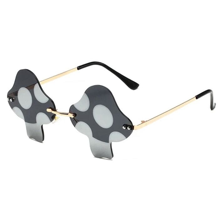 Fantasy Mushroom Sunglasses - Black - Glasses