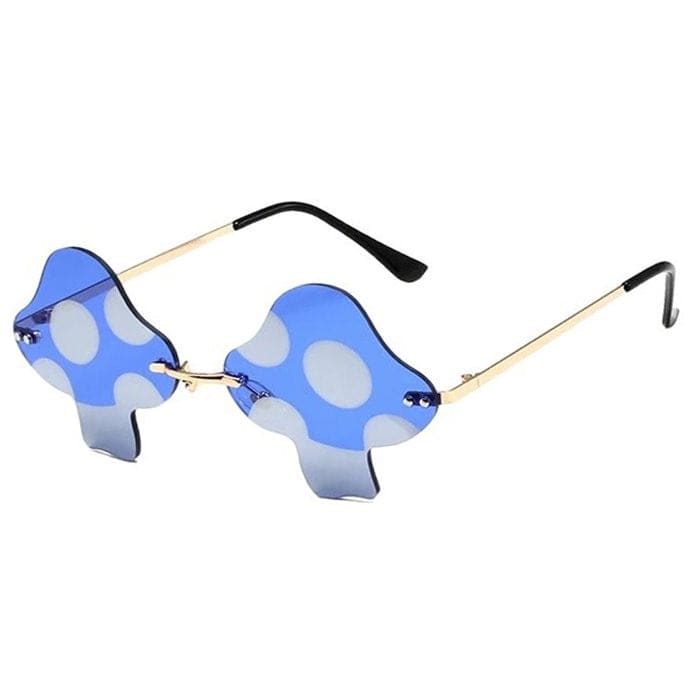 Fantasy Mushroom Sunglasses - Blue - Glasses