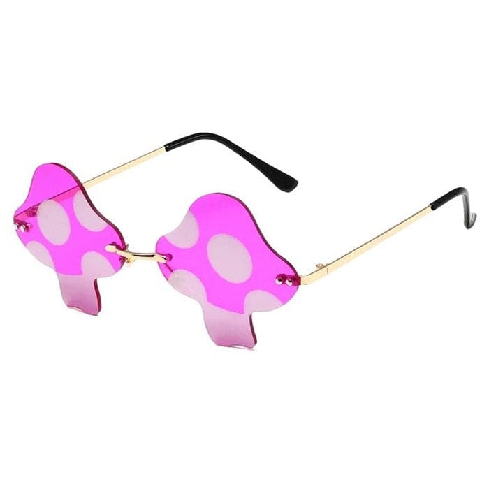 Fantasy Mushroom Sunglasses - Pink - Glasses