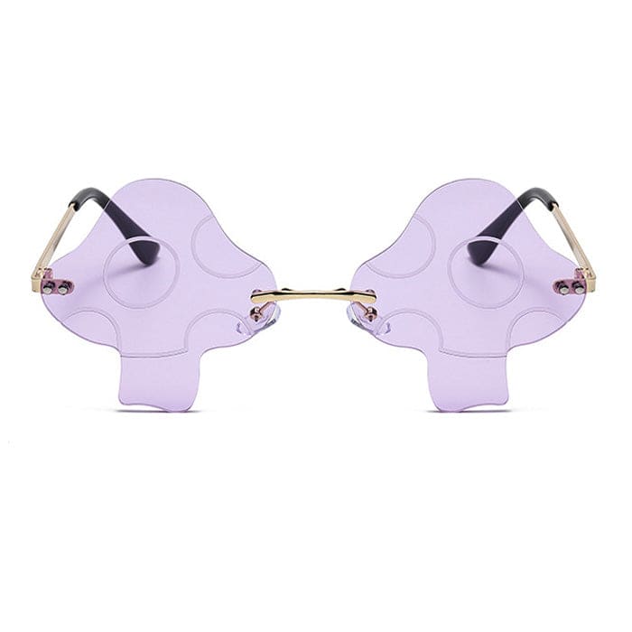 Fantasy Mushroom Sunnies - Purple - Glasses