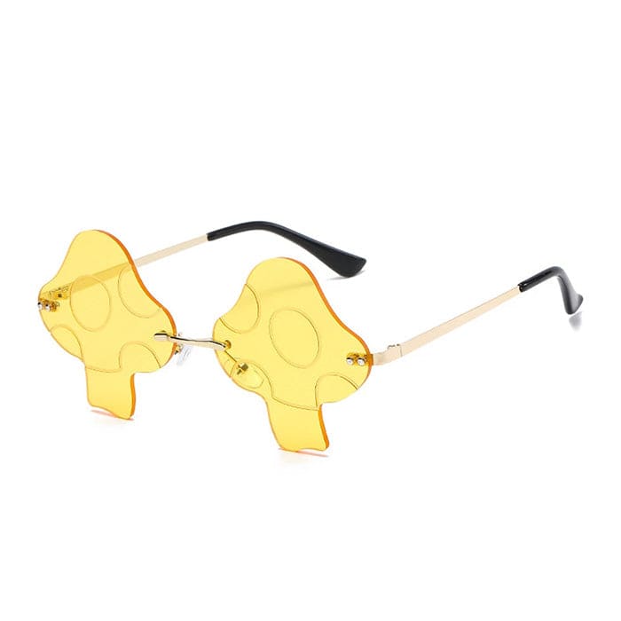 Fantasy Mushroom Sunnies - Yellow - Glasses