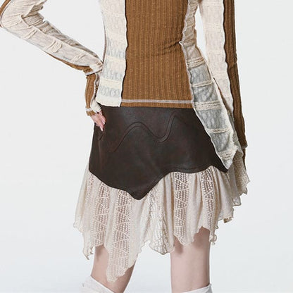 Fashion Anomalous Mini Skirt - Skirt