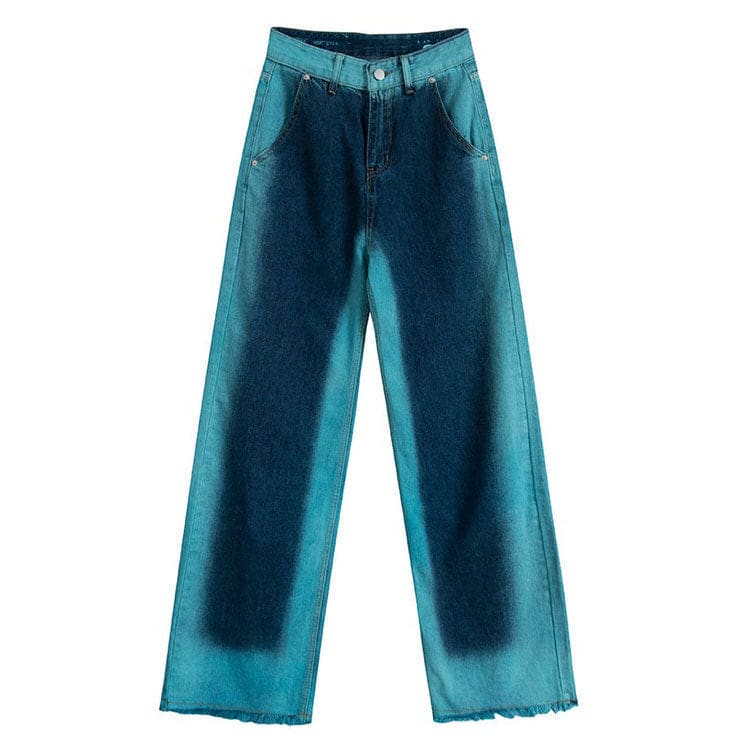 Fashion Blue Denim Jeans - Jeans