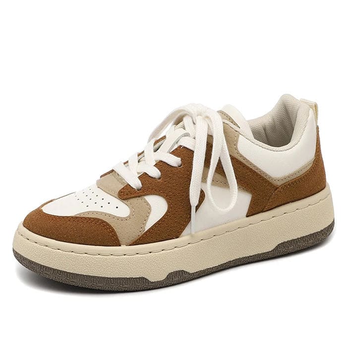 Fashion Casual Sneakers - EU35 (US5.0) / Brown - Sneakers