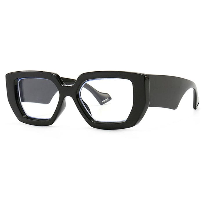 Fashion Funny Drama Glasses - Black - Glasses