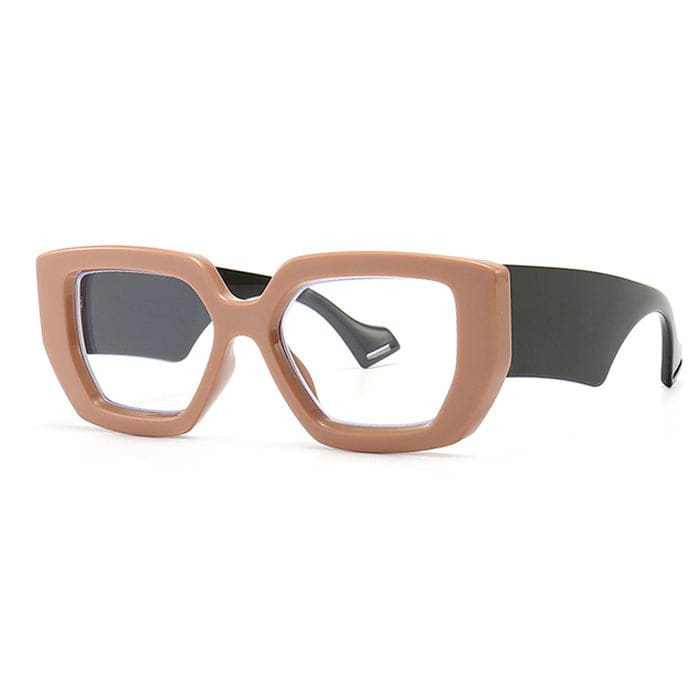 Fashion Funny Drama Glasses - Brown/black - Glasses