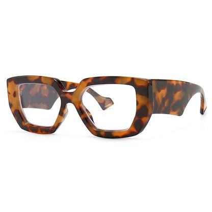 Fashion Funny Drama Glasses - Leopard - Glasses