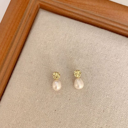 Faux Pearl Alloy Earring (various designs)