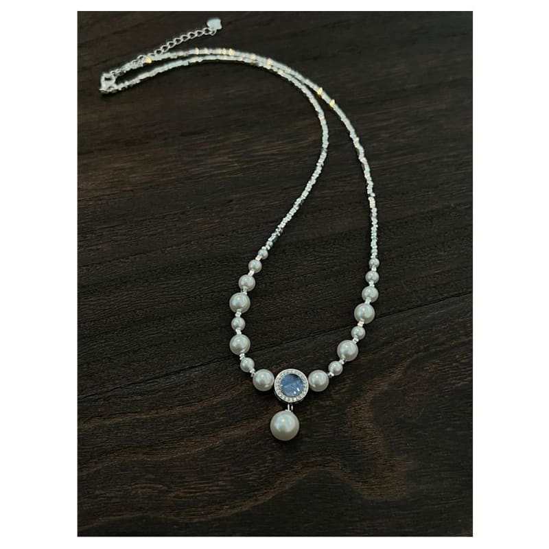 Faux Pearl Beaded Necklace / Bracelet