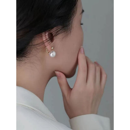 Faux Pearl Ear Jacket