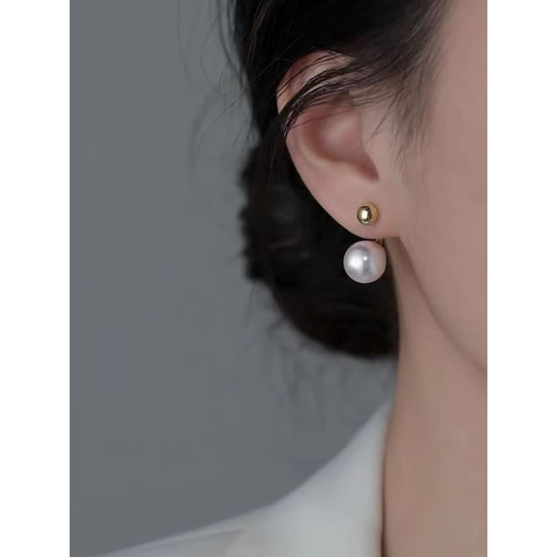 Faux Pearl Ear Jacket