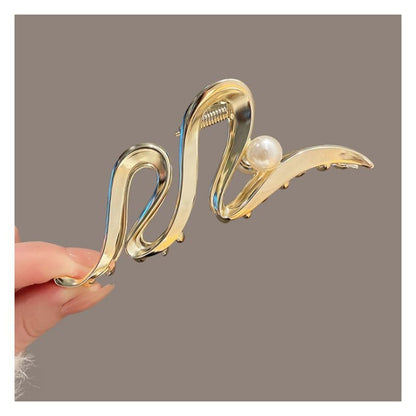 Faux Pearl Hair Claw