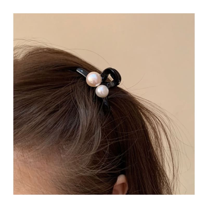 Faux Pearl Mini Hair Clip