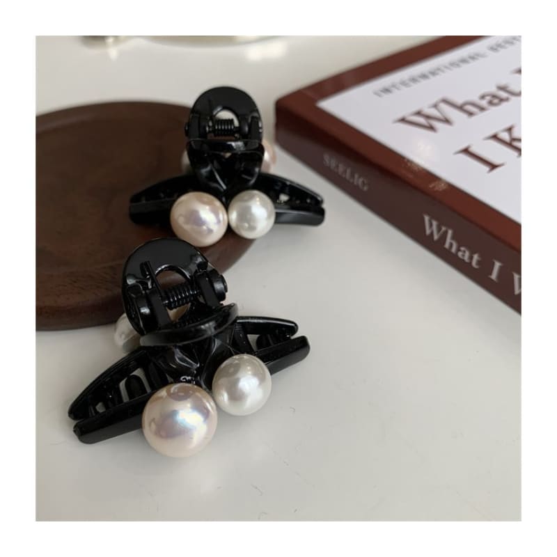 Faux Pearl Mini Hair Clip