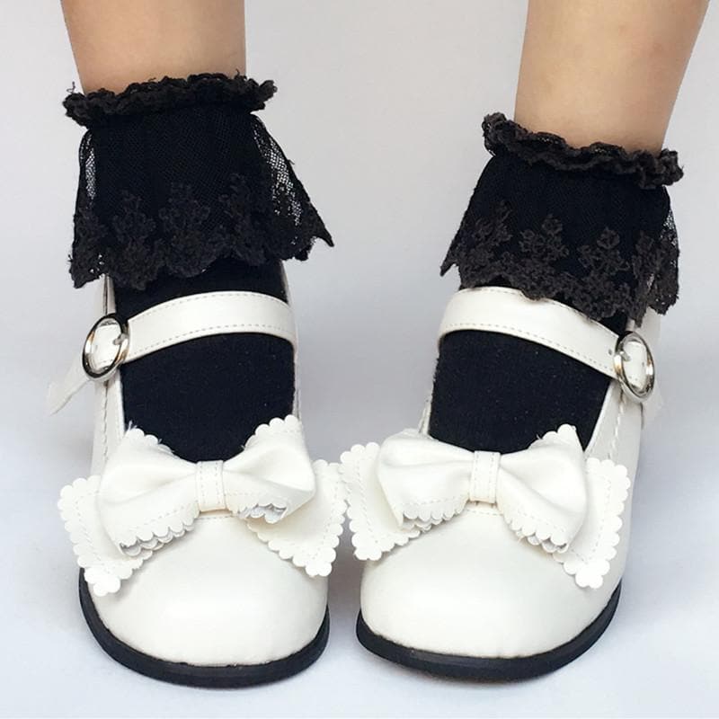 Bow Lolita SP168082 Made Custom Elegant Shoes