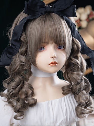 Clips 30CM With Claw Long Length Ponytail Wig Double Synthetic Brown