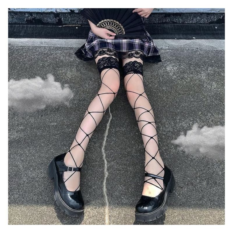 Fishnet Over Egirldoll