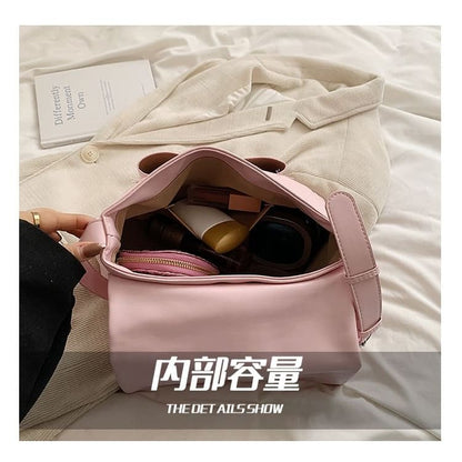 Flap Buckle Tote Bag