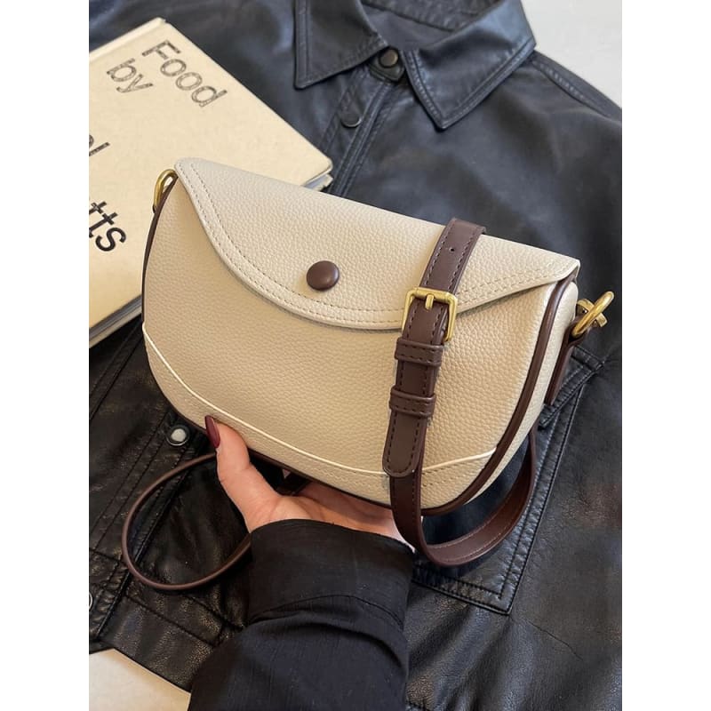 Flap Panel Crossbody Bag