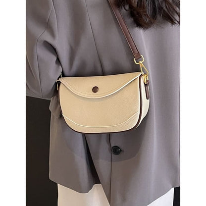 Flap Panel Crossbody Bag