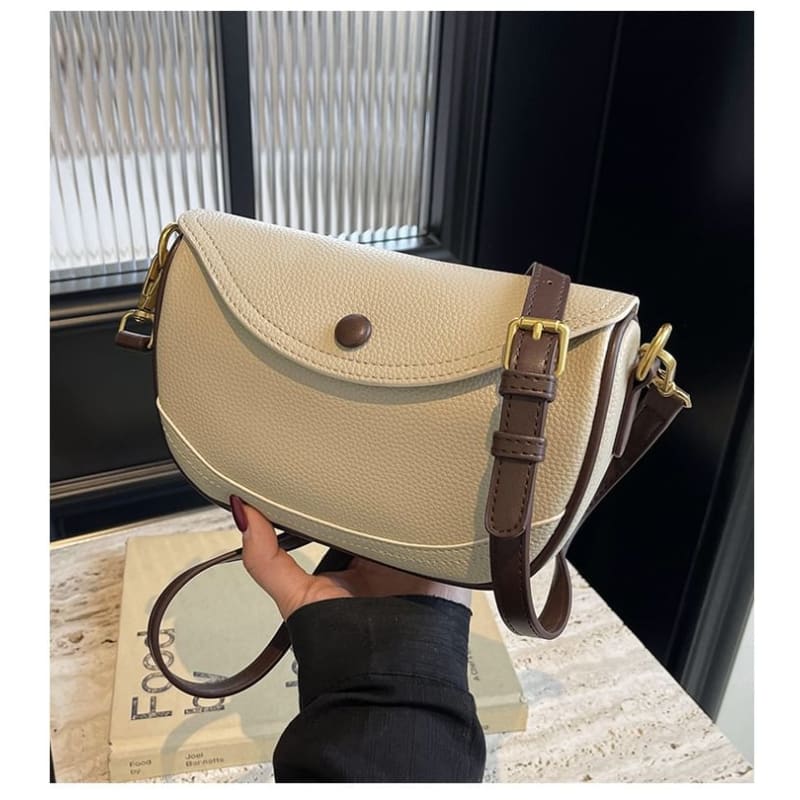 Flap Panel Crossbody Bag