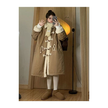 Fleece-Lined Duffle Coat