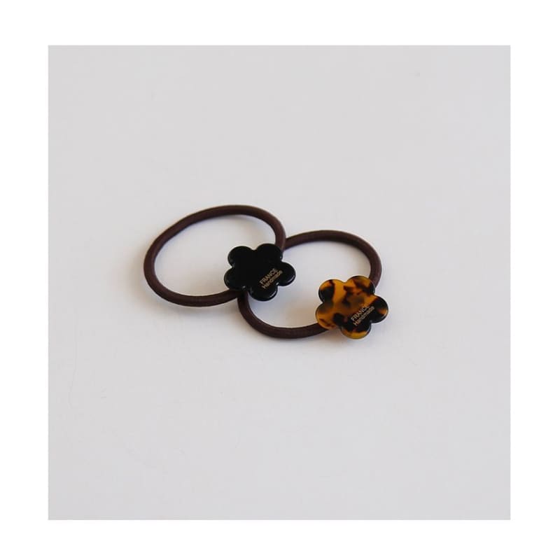 Floral Acetate Hair Tie