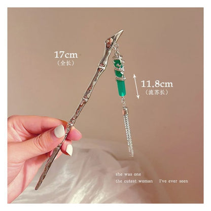 Floral Acrylic Alloy Hair Stick