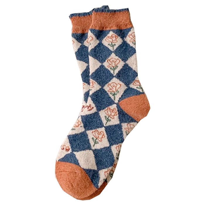 Floral Aesthetic Socks - Socks