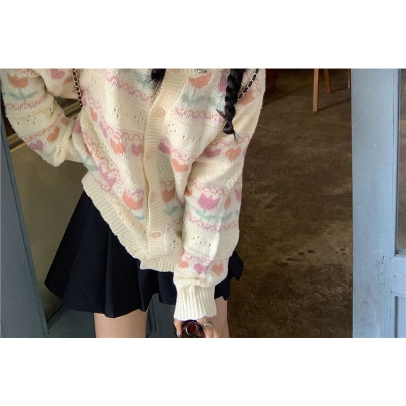 Floral Cardigan