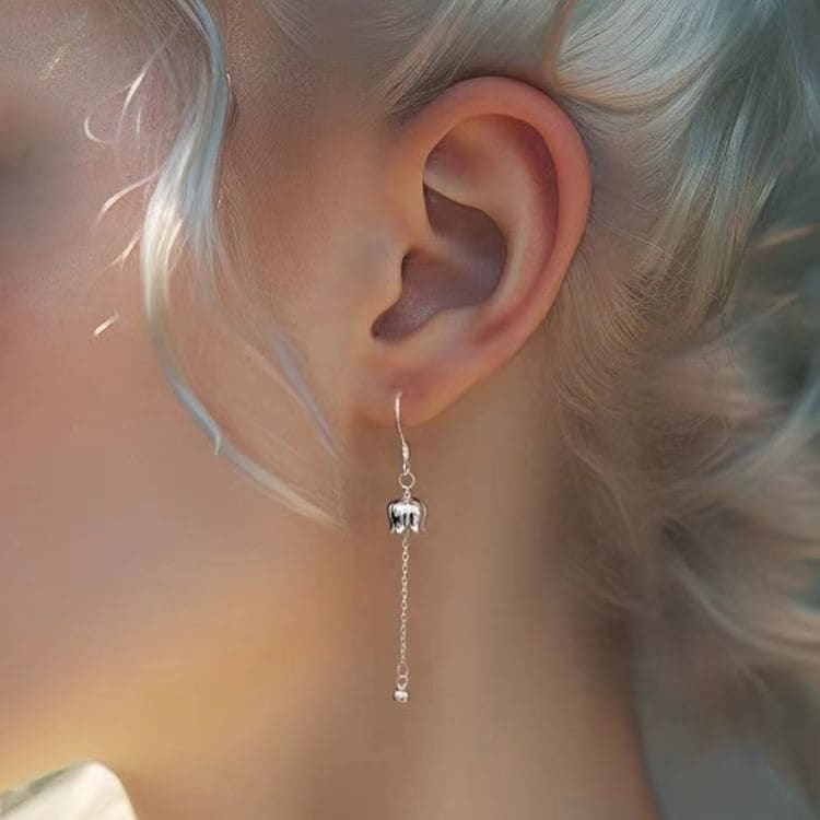 Floral Drop Earring